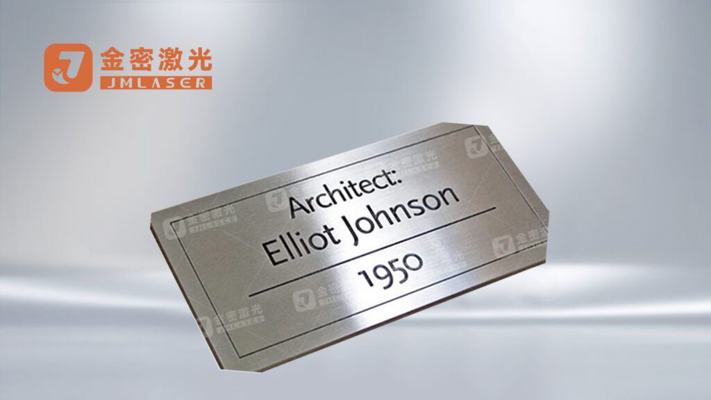 Laser-marked component sample