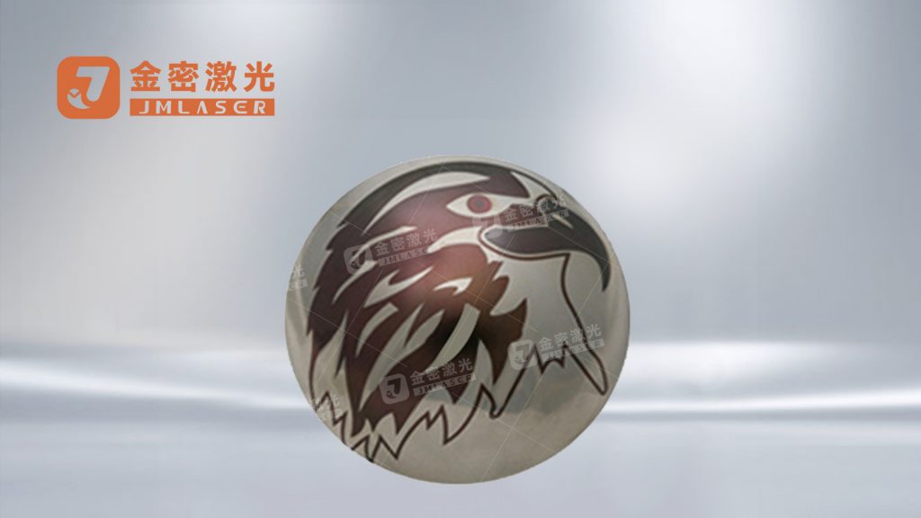 Laser-marked component sample