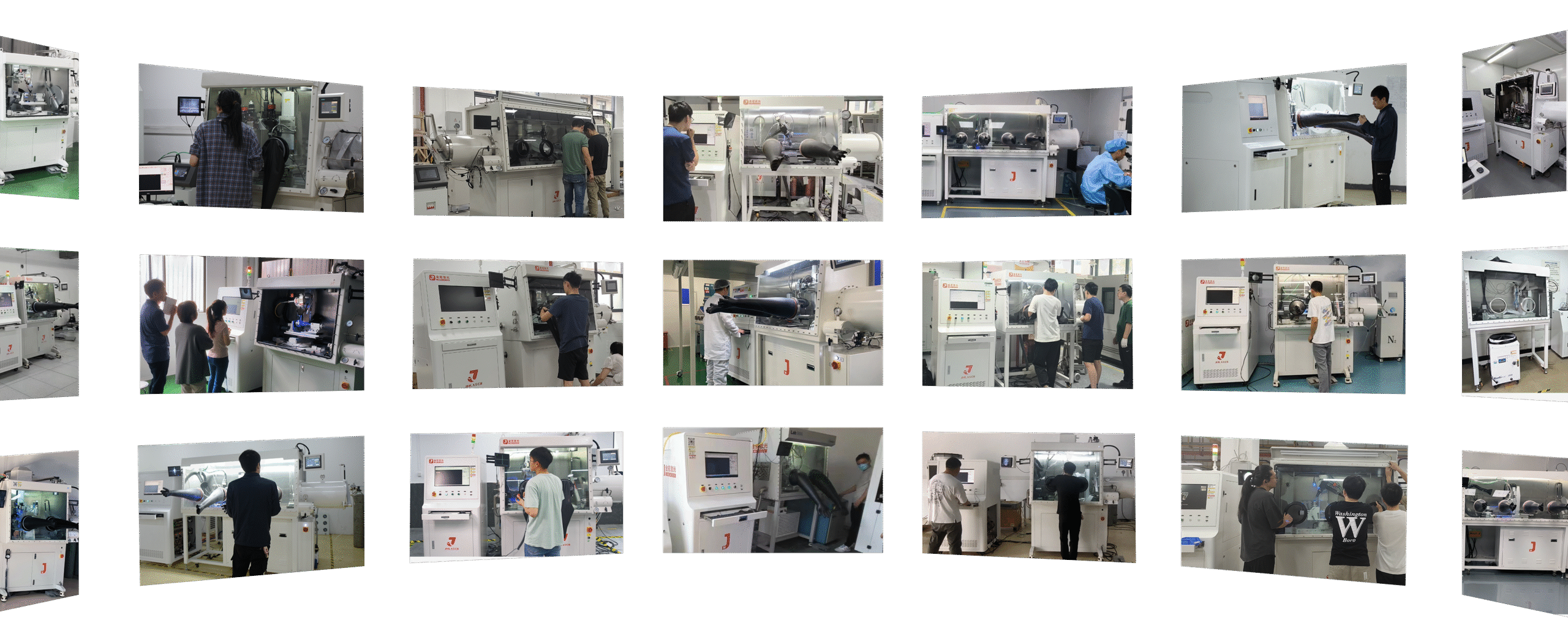 JMLASER laser welding equipment at a customer site