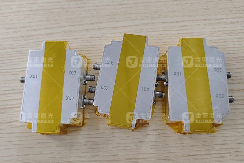 Laser-welded filter sample