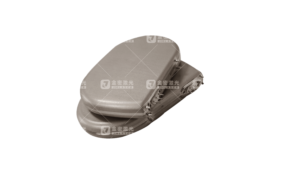 Laser-welded cardiac pacemaker housing