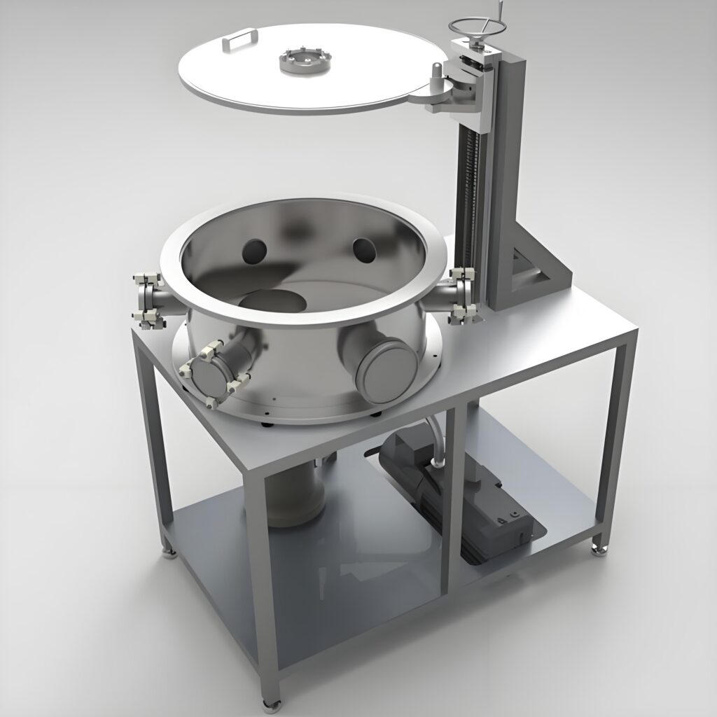 Vacuum system for laser welding