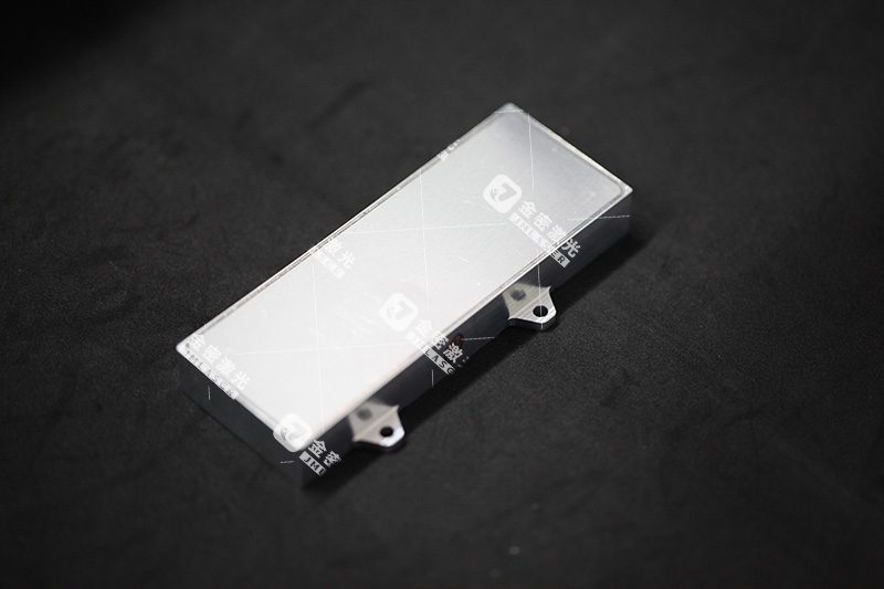 Laser-welded filter sample