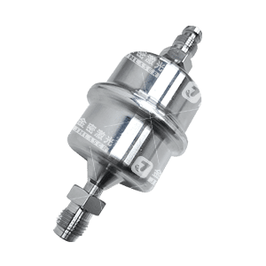 Laser-welded filter sample