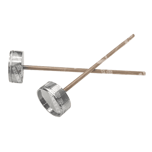 Laser-welded titanium alloy sample