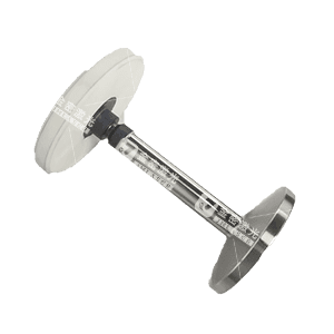 Laser-welded Kovar-to-stainless-steel sample