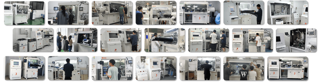 JMLASER laser welding equipment at a customer site